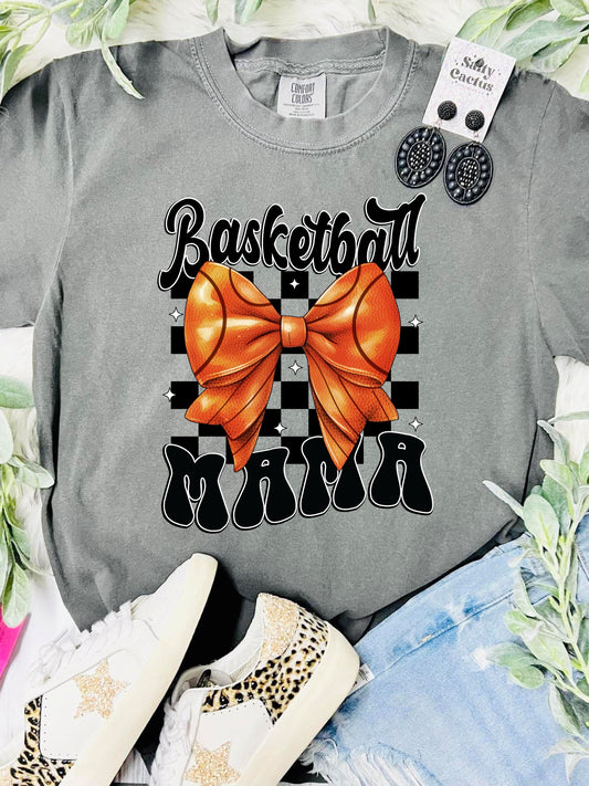 Basketball Mama Bow